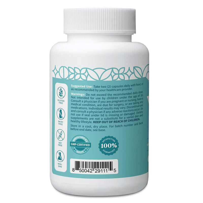 Pattern Wellness Vitamin B Complex Supplement – 120 Capsules | Comprehensive Blend of Essential B Vitamins – Supports Energy, Cognitive & Cellular Health – 3rd Party Lab Tested 60 Count (Pack of 2)