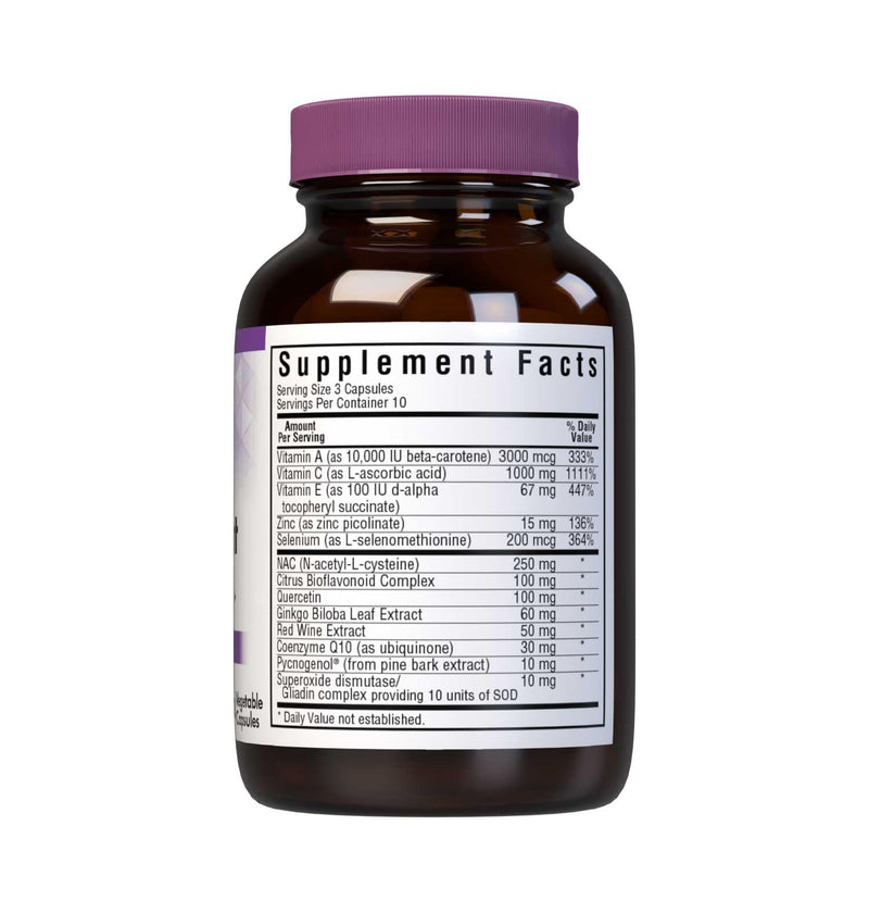BlueBonnet Super Antioxidant Formula Vegetarian Capsules, 30 Count | Vegetarian Cantaloupe 30 Count (Pack of 1)