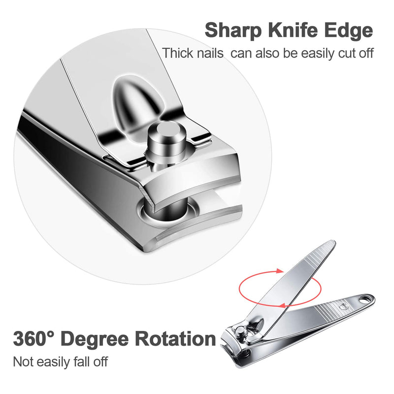 100-Pack Nail Clippers Bulk, Toenail Fingernail Clippers Pack, Stainless Steel Toe Nail Clippers Multipack, Travel Mini Nail Cutter Trim Nail Clippers for Men Women Adults or Homeless - BeesActive Australia