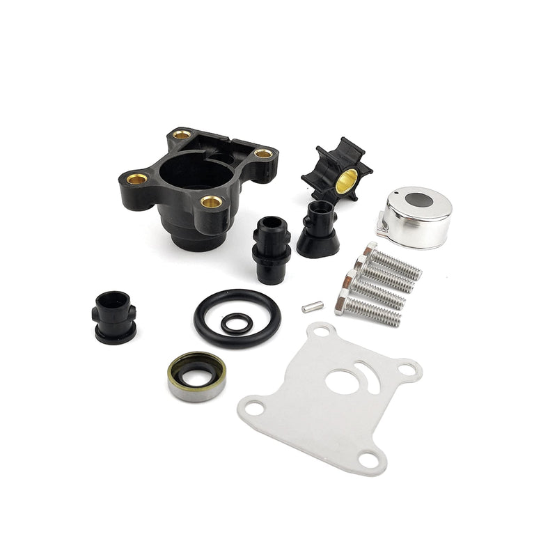 MARKGOO 394711 Water Pump Impeller Repair Kit with Housing for Johnson Evinrude OMC 8 9.9 10 15 HP Outboard Boat Motor Engine Parts Replacement 0394711 391698 386697 Sierra Marine 18-3327