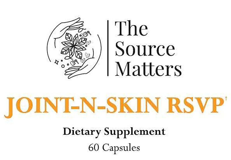 Joint-N-Skin RSVP Dietary Supplement | Nutrient Support for Healthy Connective Tissue in Joints, Skin, Ligaments, and Bones with Amino Acids, MSM, Vitamin C, and Zinc (30 Capsules)