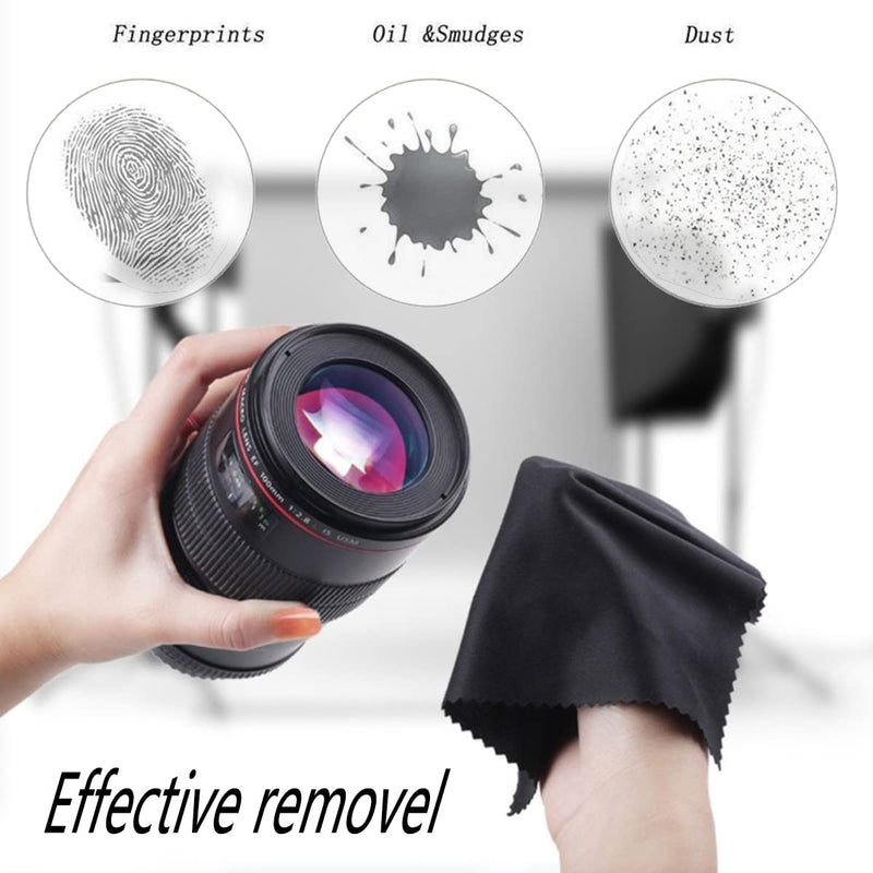 Glasses Cleaning Cloths(12 pcs),Premium Eyeglass Cleaner Cloth, Lens Wipes Cloth for Cleaning Eyeglasses, Cell Phones, Screens, Lenses, Electronics and All Delicate Surface - BeesActive Australia