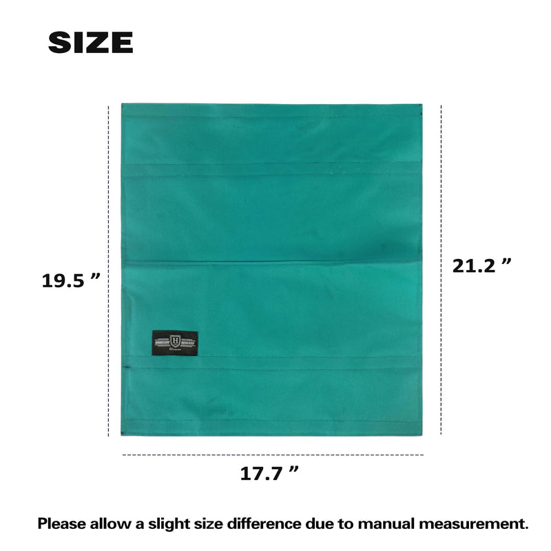 Harrison Howard Free-Standing Saddle Stand Saver Fabric Lightweight Adds Protection to Underside of Saddle Prevents Bar Indentations Secure Saddle Use with Saddle Rack, Saddle Saver Only Green - BeesActive Australia