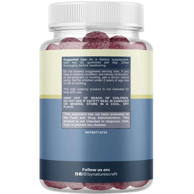 Extra Strength Zinc Gummies for Adults - Chewable Zinc Supplements for Women & Men for Energy & Immune Support - Vitamins & Mineral Supplements - 120 Count Mixed Berry 120 Count (Pack of 1)
