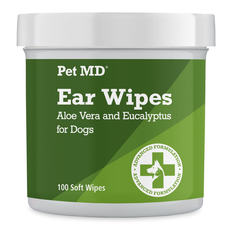 Pet MD Ear Wipes and Salmon Omega Bites - PawsPlanet Australia