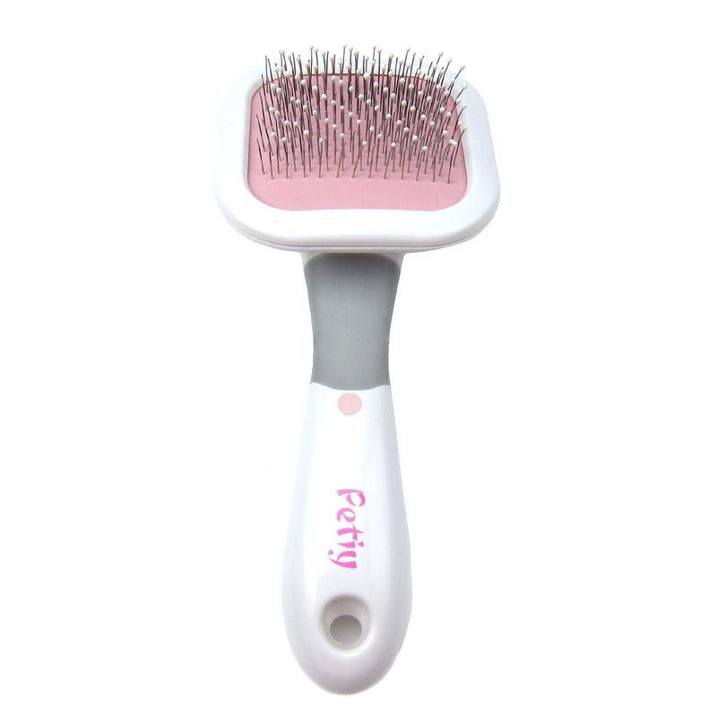 Alfie Pet - Eissa Massage Brush for Small Animal - Ideal for Rabbit, Chinachilla, Guinea Pig, Puppy and Kitten - Color: White - BeesActive Australia