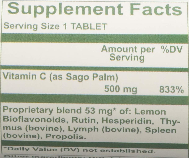 Nutri-West - Sago-C-500 90 Tablets by Nutri-West 90 Count (Pack of 1)