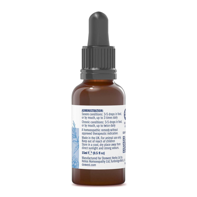 Dorwest Herbs Sulphur 30C Homoeopathic Liquid Remedy for Dogs & Cats - 15ml