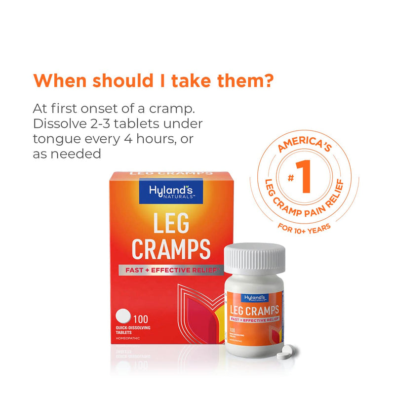 Hyland's, Leg Cramps, 100 Tablets (2 Pack) - BeesActive Australia