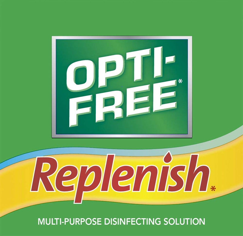 Opti-Free Replenish Multi-Purpose Disinfecting Solution With Lens Case, 10 Fl Oz Transparent 10 Fl Oz (Pack of 1) - BeesActive Australia