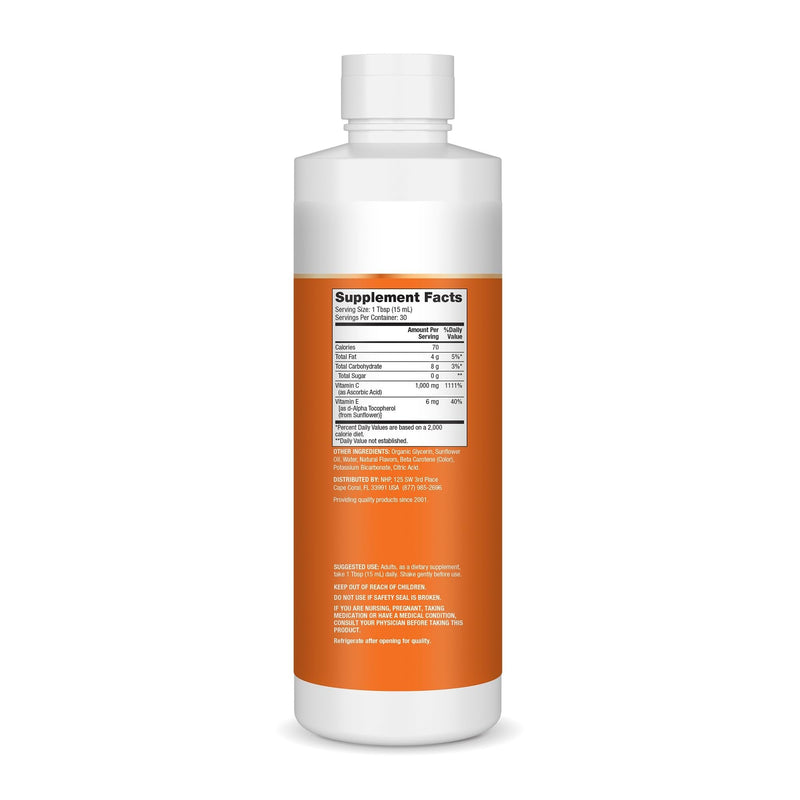 Dr. Mercola Liquid Liposomal Vitamin C - Antioxidant & Immune Support Supplement - Includes Vitamin E - GMO-Free, Gluten-Free & Soy-Free - Citrus Vanilla Flavor - 450 mL (30 Servings) 15.2 Fl Oz (Pack of 1)