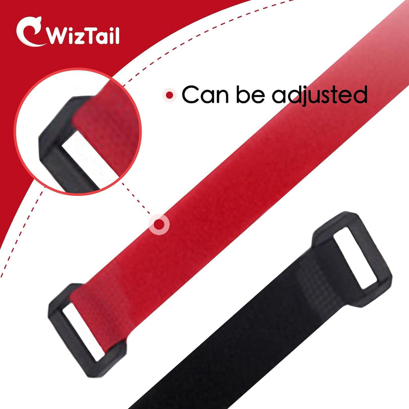 2Pcs Black and Red Crow Rooster Collar, Crow Collar, Rooster Collar, Neck Belt for Roosters Cockerel Velcro Nylon Prevent Chickens from Screaming Basic Collars - BeesActive Australia