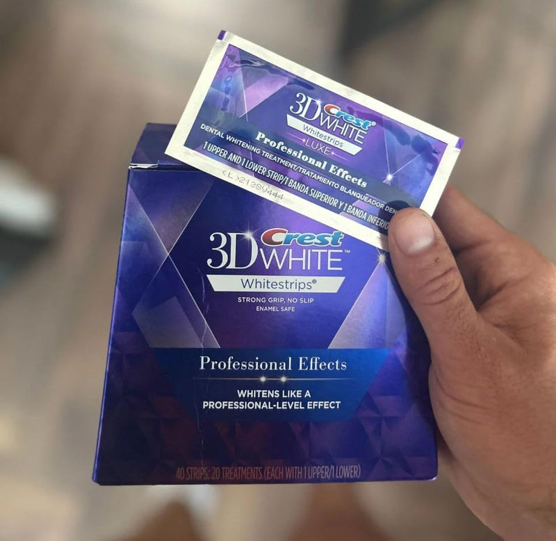 Crest 3D No Slip Whitestrips Professional Effects Teeth Whitening Kit 20 ea - BeesActive Australia