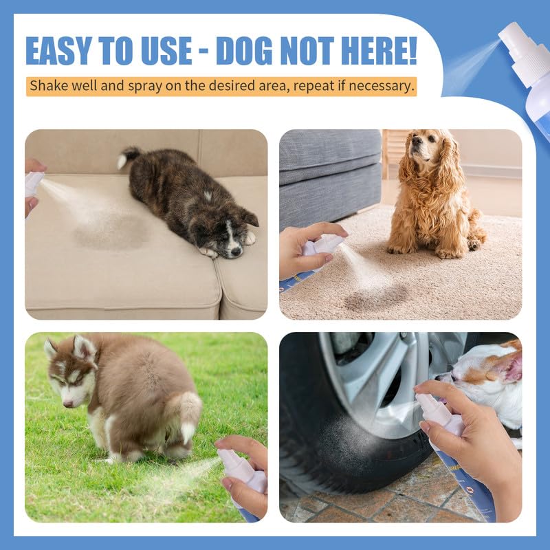 Pet Stop Mark Not Here Dog Spray - Dog Stop Pee Training Spray - Pee Safe Dog Spray - Dog Anti-Pee Spray Indoor and Outdoor Use - Easy to Use Spray - 8oz - BeesActive Australia