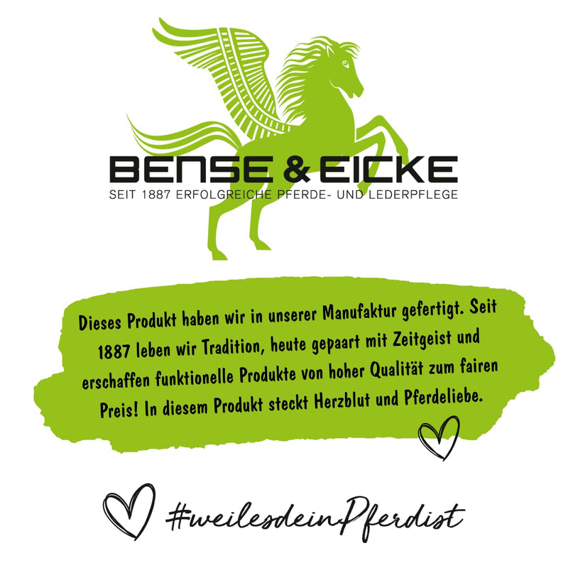 Bense & Eicke MaulFein 100 ml - Natural Care Balm for Horses with Honey, Beeswax and Witch Hazel Protects and Keeps Skin Elastic