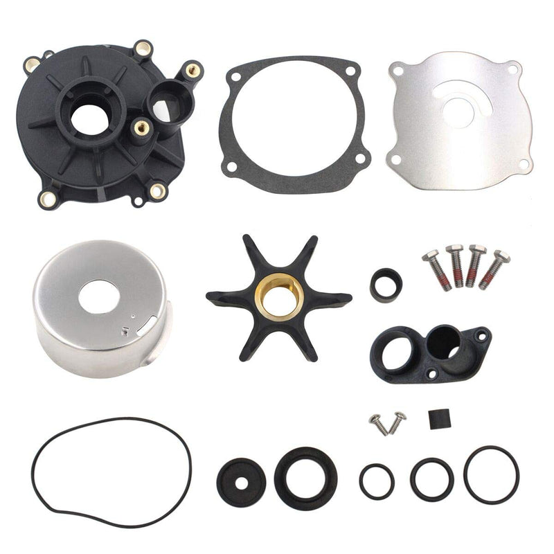 Water Pump Repair Kit Replacement with Housing for Johnson Evinrude V4 V6 V8 85-300HP Outboard Motor Parts 5001594 For 85-300 HP - BeesActive Australia