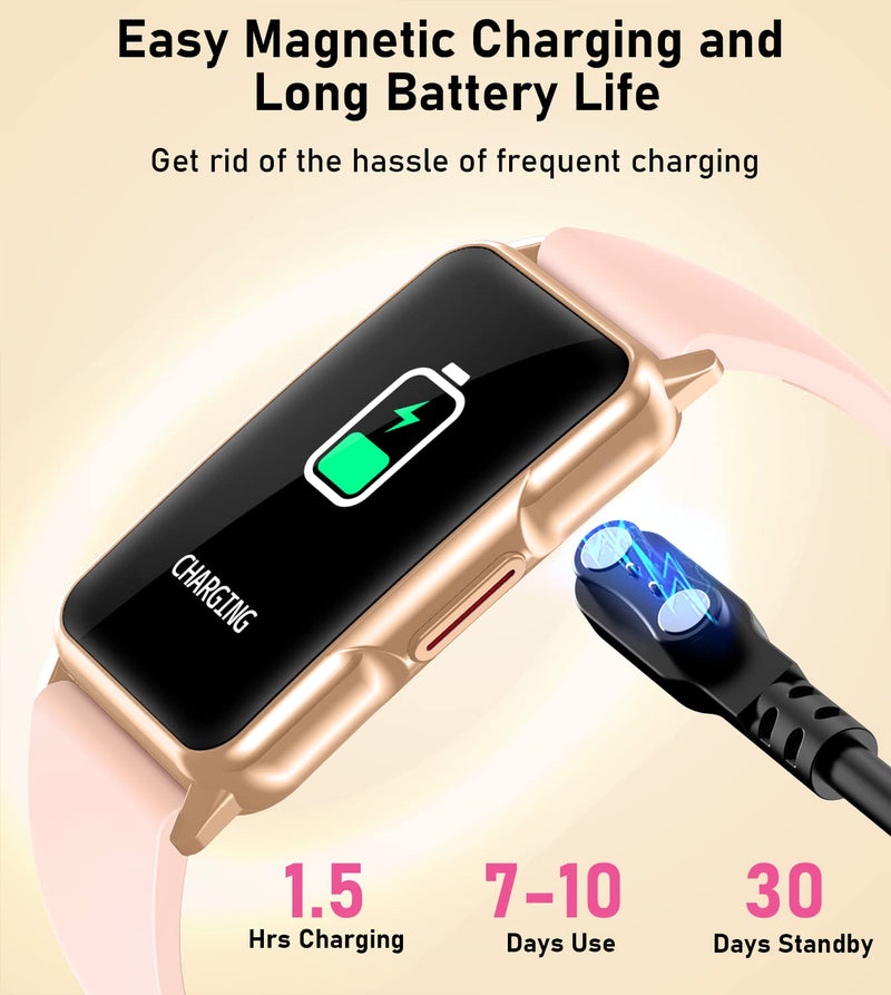 Fitness Tracker with Heart Rate Sleep Monitor Step Calorie Counter Pedometer