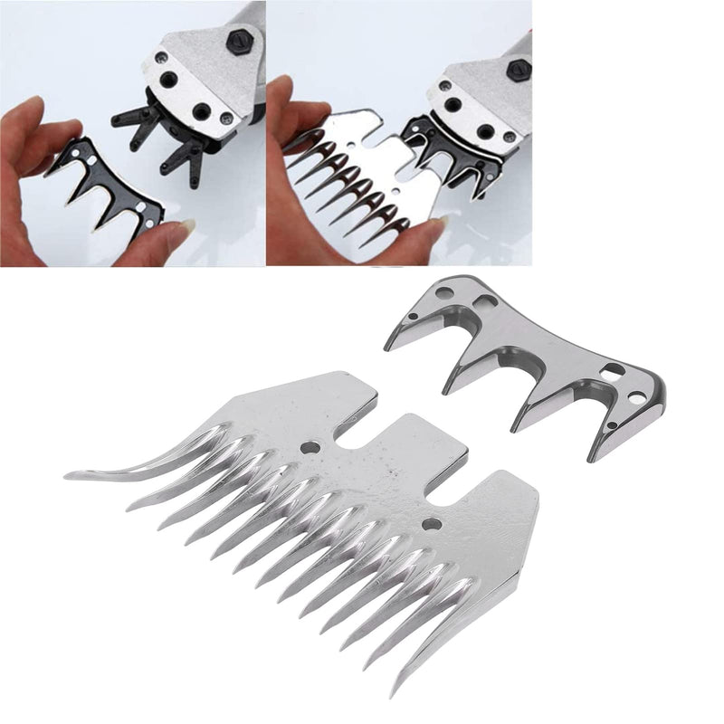 Sheep Shears Blade, Sheep Comb Blade Curved 13 Teeth Wool Clipper Comb Cutter Trimmer Accessory Set Kit - BeesActive Australia
