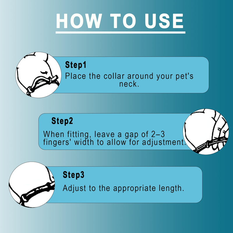 Calming Collars for Dogs, Helps Soothe and Relax, Adjustable Size, Suitable for Small, Medium and Large Dogs