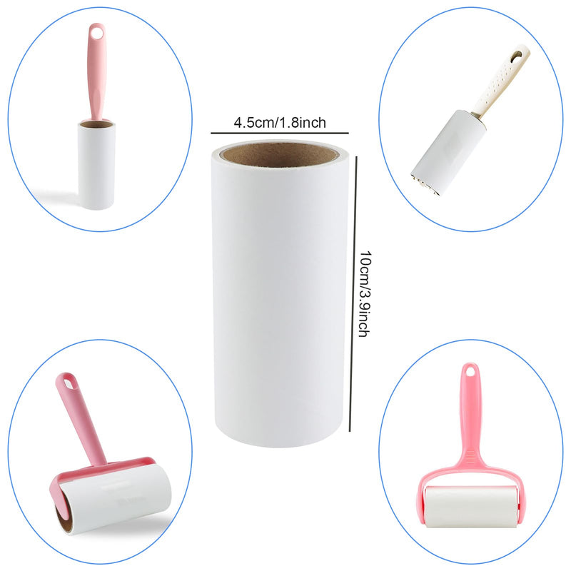 Lint roller replacement roll 7 rolls, extra sticky lint roller clothing, lint roller refill pack, lint roller animal hair, lint roller for clothes, hair, cat hair, dog hair, 60 sheets/rolls - BeesActive Australia