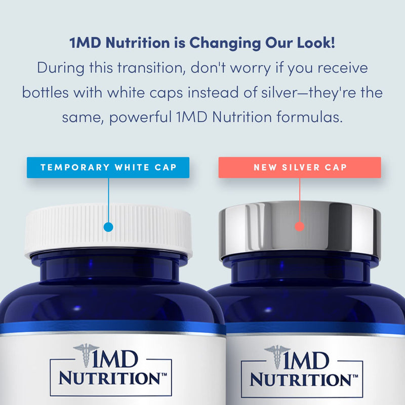 1MD Nutrition MagMD Plus - Magnesium with Zinc & D3 | Promotes Heart Health, Supports Bone & Muscle Strength, and Aids Immune System - 120 Ct
