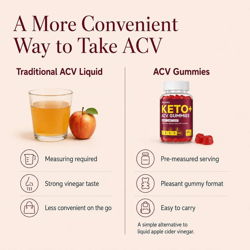 ACV Gummies with Mother, 1500 mg per Serving, 120 Count, 2 Pack | Two 60-count bottles with pomegranate, beet root and B vitamins for a convenient daily supplement routine.
