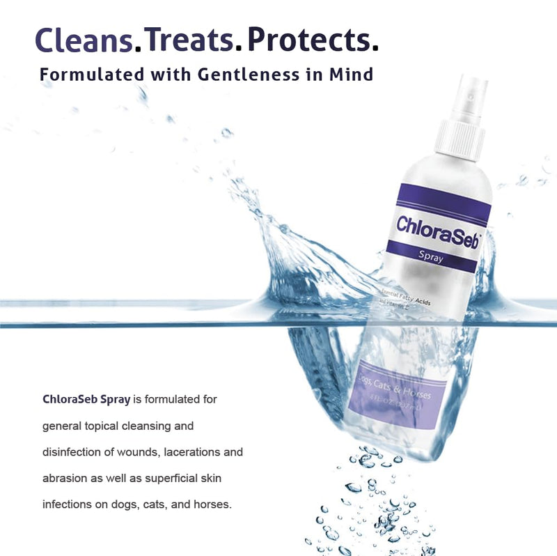 Skin and Coat Care Spray for Dogs and Cats - 8 fl oz, Easy-to-Use Solution for Maintaining Optimal Hygiene and Skin Health Spray (8 fl oz)