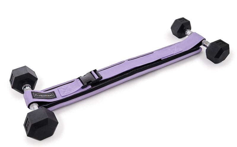 Hip Thrust Belt for Dumbbells,Booty Belt for Hip Thrust Slip-Resistant Padding Violet - BeesActive Australia