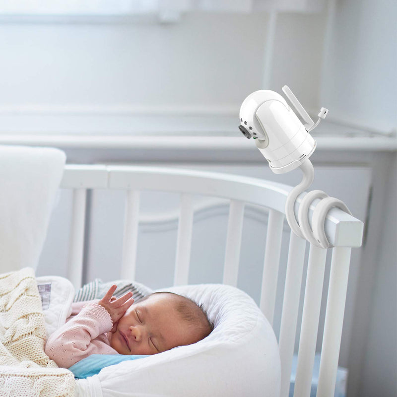 Aobelieve Flexible Mount for Infant Optics DXR-8 and DXR-8 Pro Baby Monitor,720p, White - BeesActive Australia