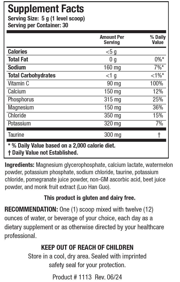 Biotics Research Electrolyte Forte™ - Premium Mineral Replenishment, Magnesium, Potassium, Calcium, Low Sodium, Vitamin C, Taurine, Beetroot & Pomegranate, Optimal Cellular Hydration & Energy Powder