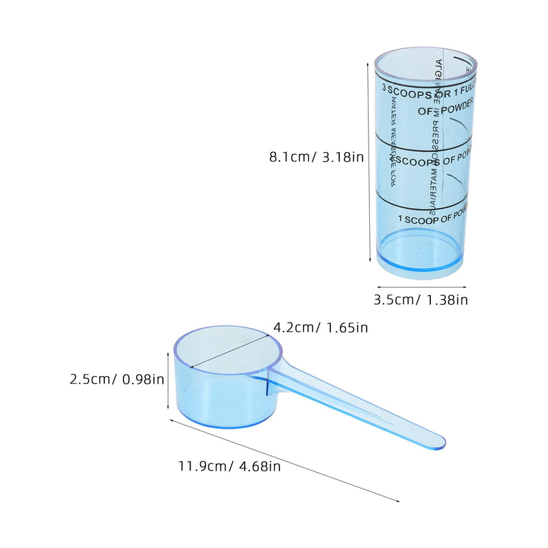 4 Sets Dental Laboratory Mixing Bowl Cup Pot for Alginate Plaster Material Bowls - Alginate Mixing Equipment 3.19x1.38x1.38in