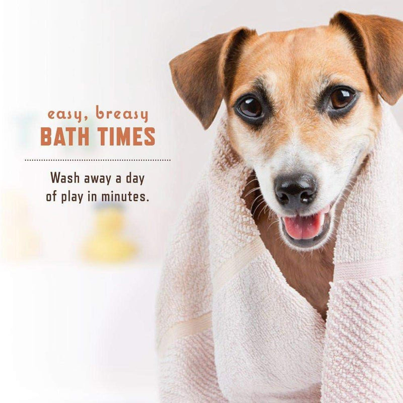 Rocco & Roxie Supply Co. Dog Shampoo and Conditioner - Soothe Oatmeal Shampoo for Itch Relief, Calm Hypoallergenic Shampoo for Sensitive Skin, and Shine Argan Oil Pet Wash - Puppy Bathing Supplies 16 oz - BeesActive Australia