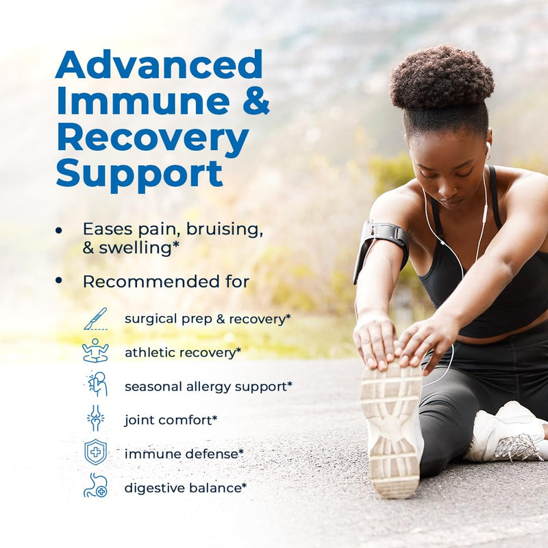 VitaMedica Bromelain & Quercetin Supplement - 500mg Bromelain 250mg Quercetin - 2400 GDU for Immunity, Joint Support, Inflammation and Muscle Recovery - 60 Vegan Capsules - 30 Servings (2 Pack) 60 Count (Pack of 2)