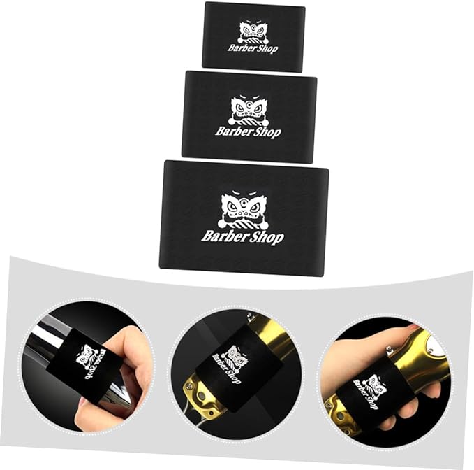 Outanaya 3 Pcs Skid Ring Trimmer Handle Electric Clippers Nursing Accessories Electric Clippers Band Decoration Hair Clippers Sleeve Barber Sheer Accessories Barber Supplies - BeesActive Australia