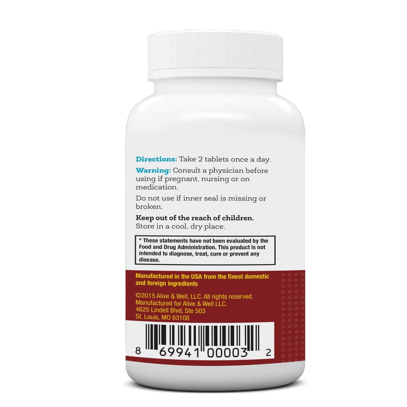 Women's 50+ Formula Multivitamin with Brilliant Blend - Daily Nutritional Support for Women Over 50 (60 Count)