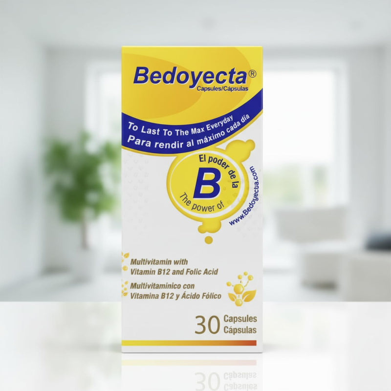 Bedoyecta Multivitamin and Supplement for Men and Women, 50 Capsules
