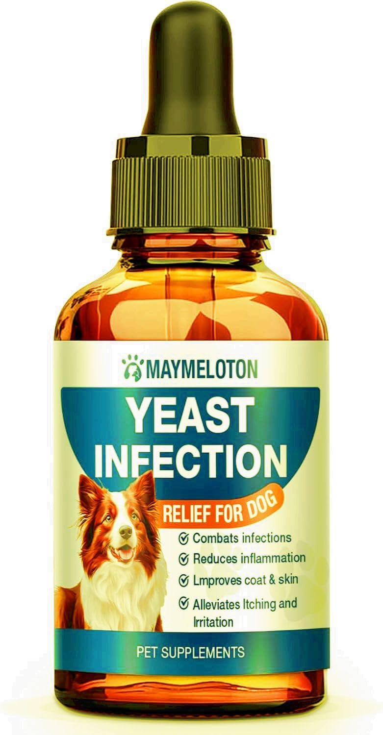 Dog Ear Yeast Infection Treatment – Cleans, Soothes and Helps Improve Ear Infections(plorket)