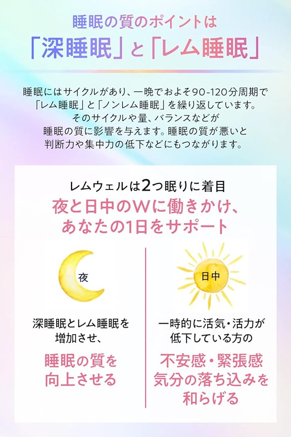 Remwell Sleep quality improvement REM sleep Deep sleep DHA EPA supplement Ono Pharmaceutical Healthcare Domestic production 180 tablets 30 days supply - BeesActive Australia