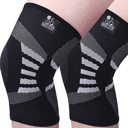 Elbow Compression SLeeves Medium Bundle with Knee Compression Sleeves Medium