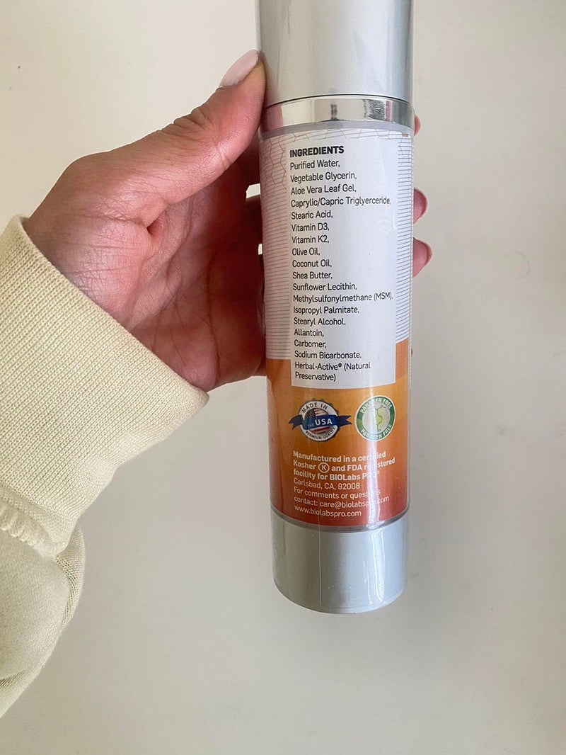 All Natural Vitamin D3 10000IU Vitamin D Cream Maximum Strength Vitamin K2 | Fight Vitamin D Deficiency Naturally, with & Olive Leaf Extract, Three Month Supply, Safe & Effective (10,000IU, 3.6oz) 3.6 Ounce (Pack of 1) 10,000IU