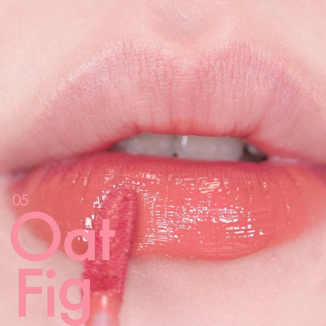 Amuse SEOUL Jel-Fit Tint (07 CARAMEL) - Jelly Lip Stain, Long Lasting Hydrating Lip Gloss, Smooth Moisturizing Lip, Glossy Finish, Vegan, Korean Beauty Makeup 07 CARAMEL