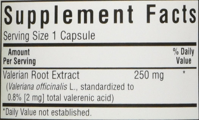 BlueBonnet Valerian Root Extract Supplement, 60 Count - BeesActive Australia