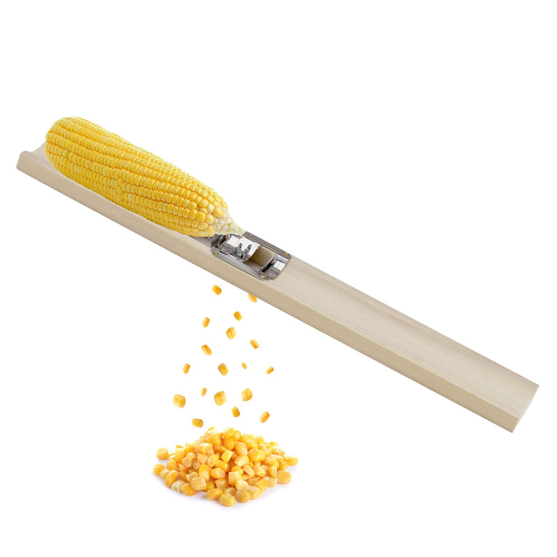 Harold Import Company 101-p Lee Adjustable Wooden Corn Cutter - BeesActive Australia