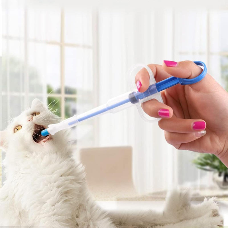 stroyayo Pack of 6 tablet dispensers for cats, reusable, easy medication administration, tablet dispenser for cats, ideal tool for baby animals, for cats and small pets - BeesActive Australia