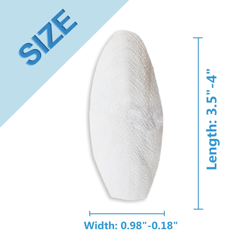 Jmxu's 3.5"-4" Cuttlebone for Birds Parakeets, Cuddle Bone with Metal Holder, Cuttlefish Bone for Sharp Beaks, Natural Birds Calcium for Parrots Cockatiels Tortoises, 4 Pcs 4 Pcs (3.5"-4") - BeesActive Australia