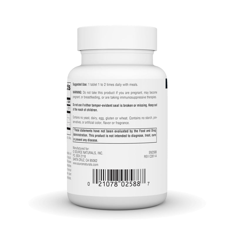 Source Naturals, DIM, Diindolylmethane - 200mg - 30 Tablets | Supports Womens Health | Made With BioPerine, Vitamin E & More | Contains Soy