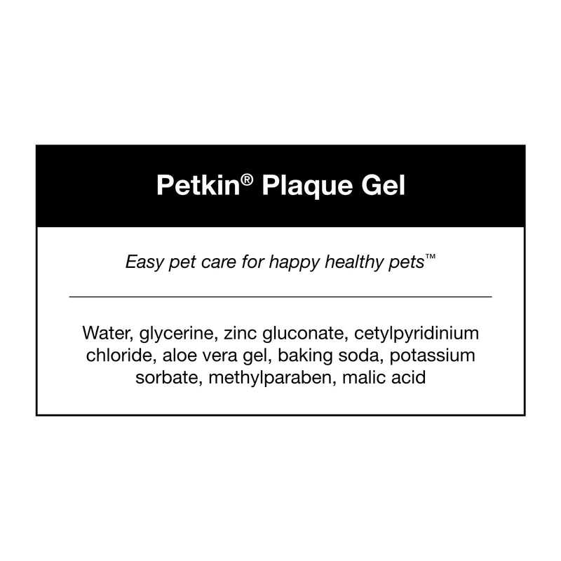 Petkin Dental Liquid Plaque Pump, 16 Fl Oz - Dental Water Additive Cleans Pet's Teeth, Gums, Plaque & Freshens Breath - Invisible Formula Has No Taste, Color, or Smell - for Dogs and Cats