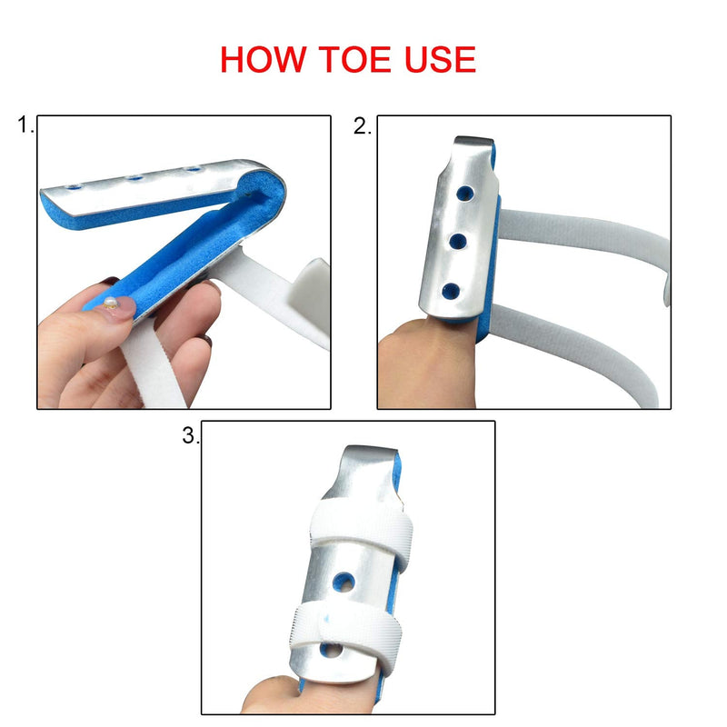 5 Pieces Trigger Finger, Mallet Finger Splints, Finger Support, Finger Protection Support for Finger Arthritis, Trigger Finger and Finger Joint Pain
