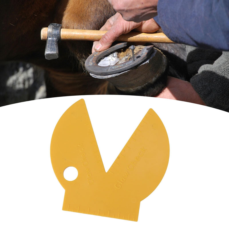 Cattle Cow Hoof Trimming Ruler, Hoof Claw Check Gauge Engineering Measurement Diagnosis - PawsPlanet Australia