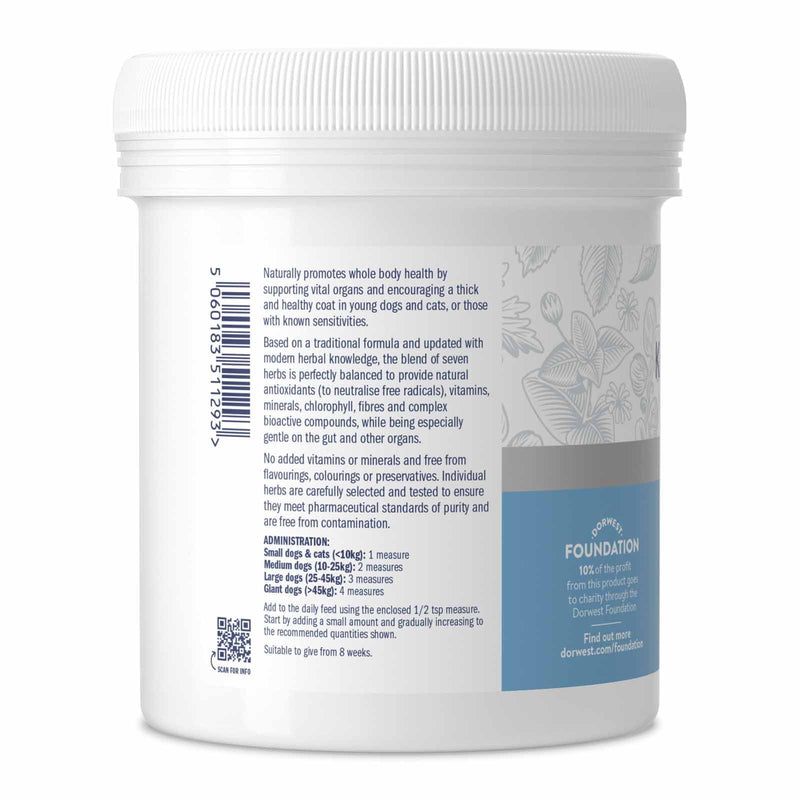DORWEST Keeper’s Mix Sensitive 500g, 100% natural Herbal Health Supplement for Dogs and Cats, All-Natural, Vitamins and Minerals – for All-Round Health